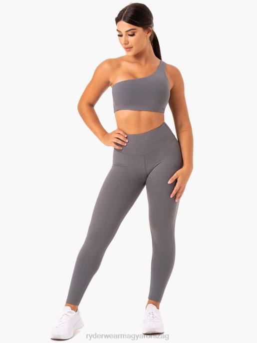 ruházat Ryderwear adaptáld az egyik vállú sportmelltartót szürke nők B48F424