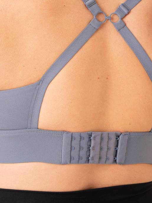 ruházat Ryderwear aktív bump sportmelltartó acél kék nők B48F295