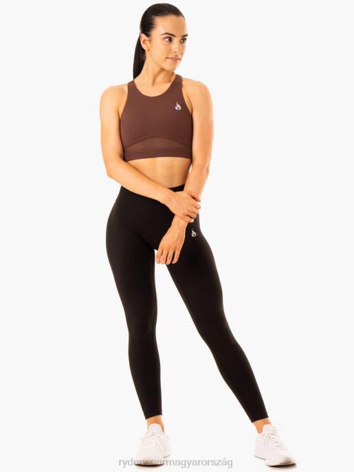 ruházat Ryderwear amazon hálós sportmelltartó csokoládé nők B48F358