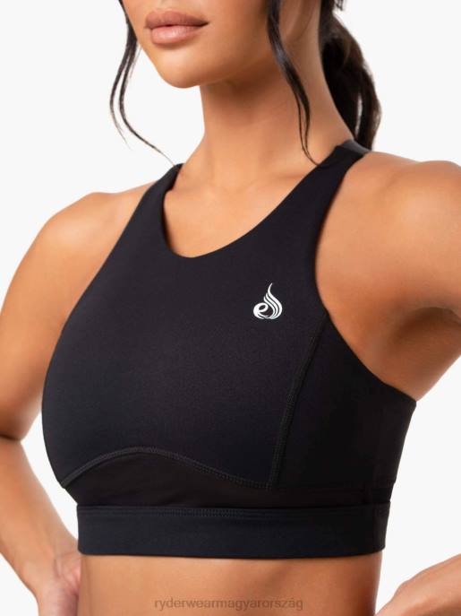 ruházat Ryderwear amazon hálós sportmelltartó fekete nők B48F431