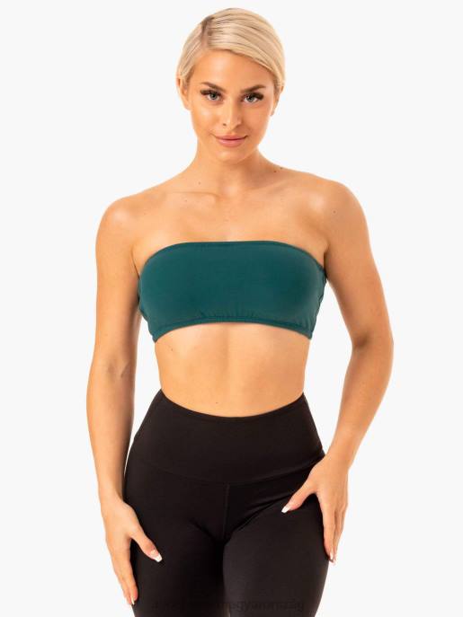 ruházat Ryderwear bandeau sportmelltartó a zöldeskék nők B48F401