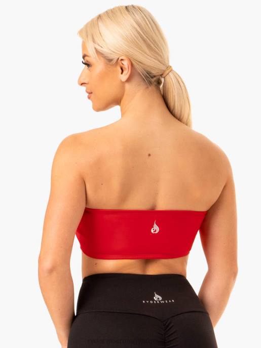 ruházat Ryderwear bandeau sportmelltartó piros nők B48F397
