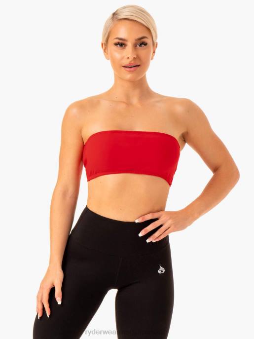 ruházat Ryderwear bandeau sportmelltartó piros nők B48F397