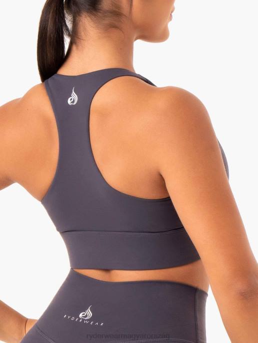 ruházat Ryderwear base racer hátsó sportmelltartó faszén nők B48F418