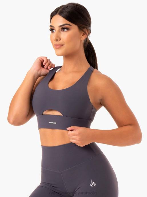 ruházat Ryderwear base racer hátsó sportmelltartó faszén nők B48F418