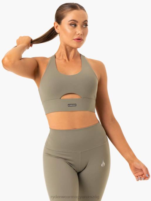 ruházat Ryderwear base racer hátsó sportmelltartó khaki nők B48F416