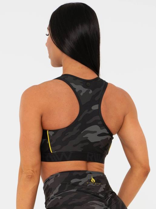 ruházat Ryderwear bfcamo cipzáras sportmelltartó camo nők B48F506