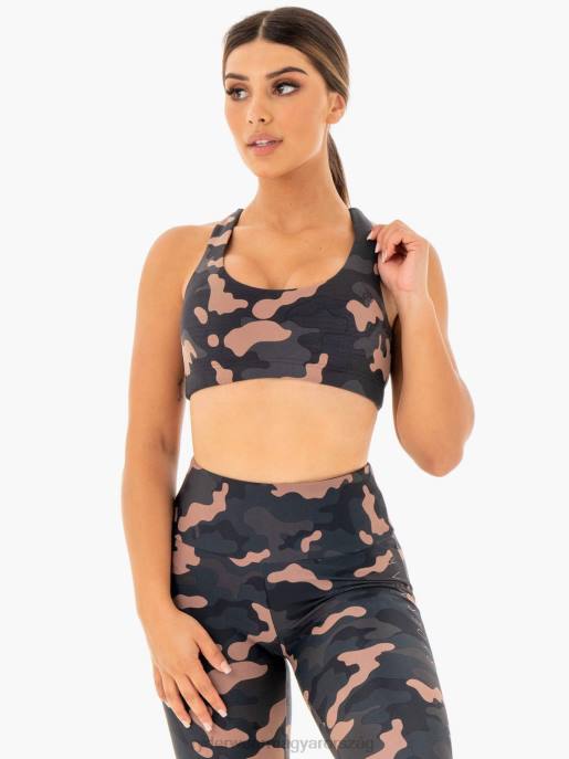 ruházat Ryderwear camo sportmelltartó rózsa camo nők B48F444