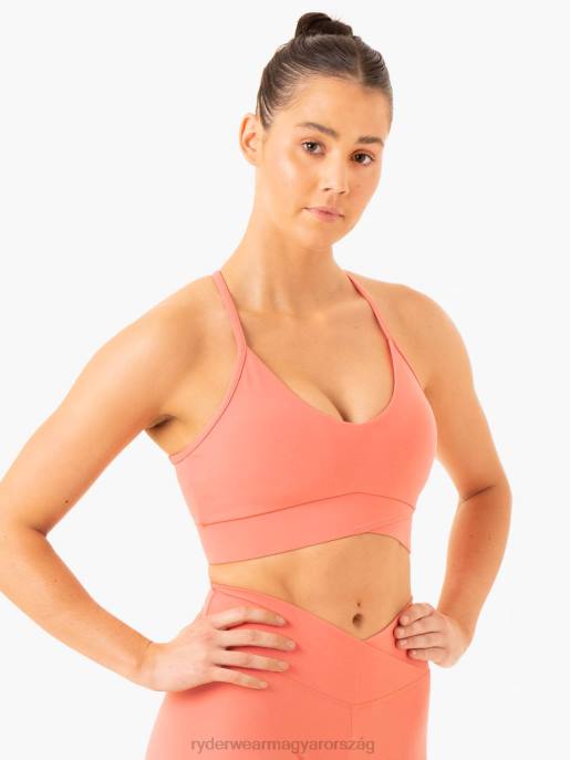 ruházat Ryderwear derűs cross over sportmelltartó rózsaszín nők B48F312