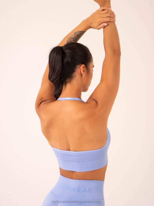 ruházat Ryderwear emelő borda varrat nélküli kötőfékű sportmelltartó búzavirág kék nők B48F190
