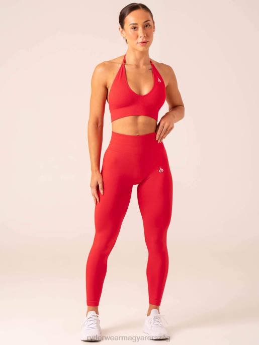 ruházat Ryderwear emelő borda varrat nélküli kötőfékű sportmelltartó chili nők B48F191