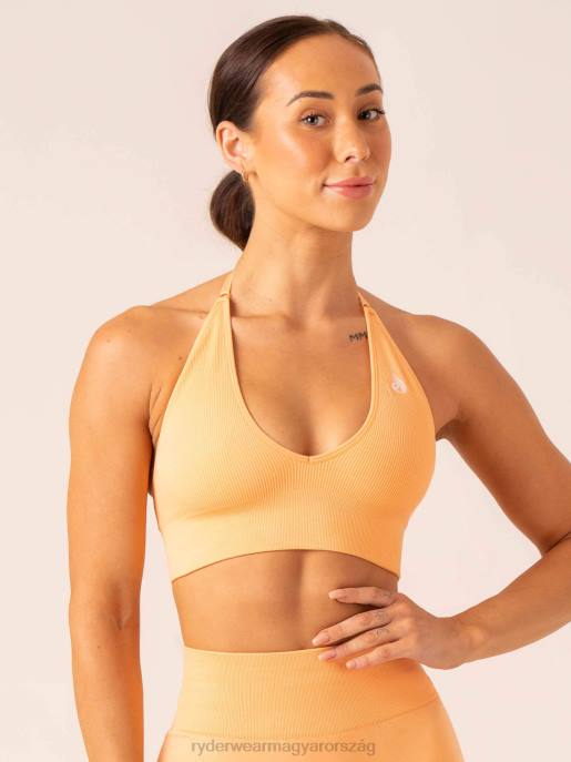 ruházat Ryderwear emelő borda varrat nélküli kötőfékű sportmelltartó mangó nők B48F192