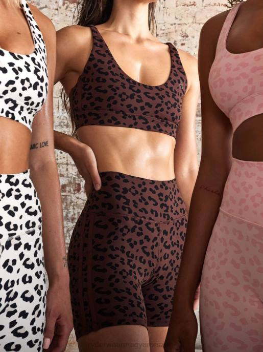 ruházat Ryderwear evolution sportmelltartó csokoládé leopárd nők B48F351