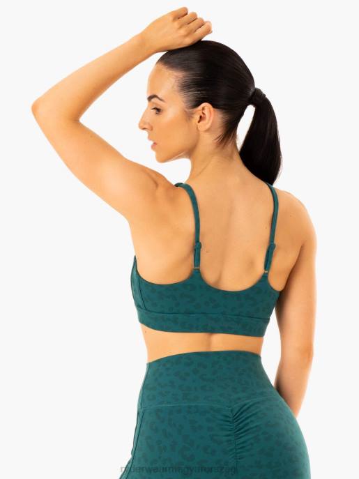 ruházat Ryderwear evolution sportmelltartó kékeszöld leopárd nők B48F349