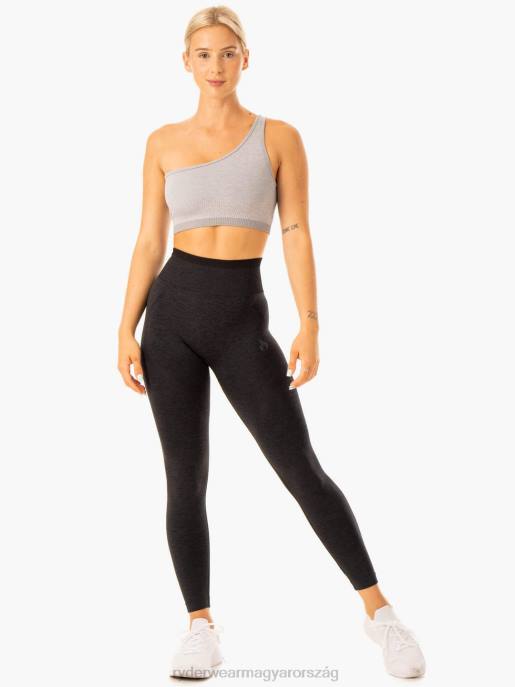 ruházat Ryderwear excel varrat nélküli egy vállú sportmelltartó szürke márga nők B48F321