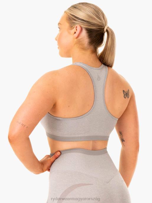 ruházat Ryderwear excel varrat nélküli sportmelltartó szürke márga nők B48F324
