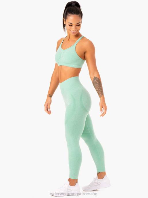 ruházat Ryderwear faragott varrat nélküli sportmelltartó menta márga nők B48F404