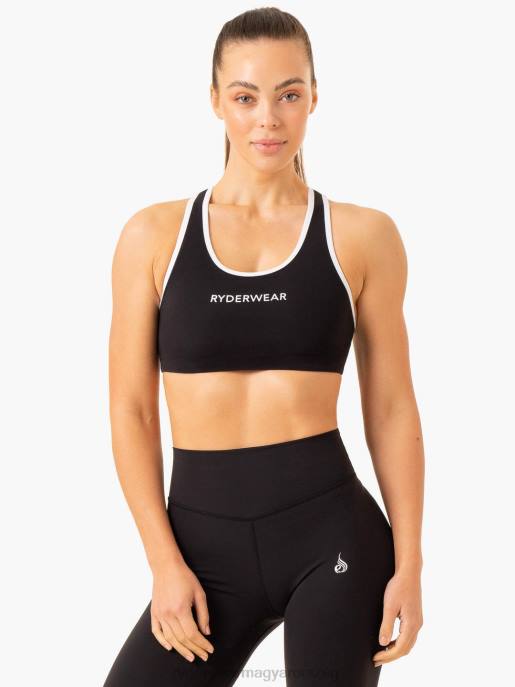 ruházat Ryderwear frekvencia nagy hatású sportmelltartó fekete nők B48F279