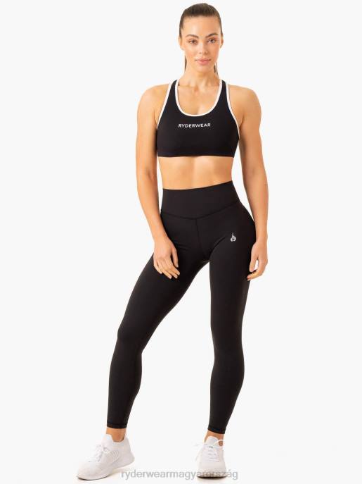 ruházat Ryderwear frekvencia nagy hatású sportmelltartó fekete nők B48F279