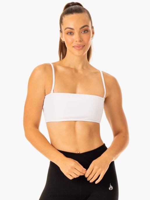 ruházat Ryderwear kabrió bandeau sportmelltartó fehér nők B48F329