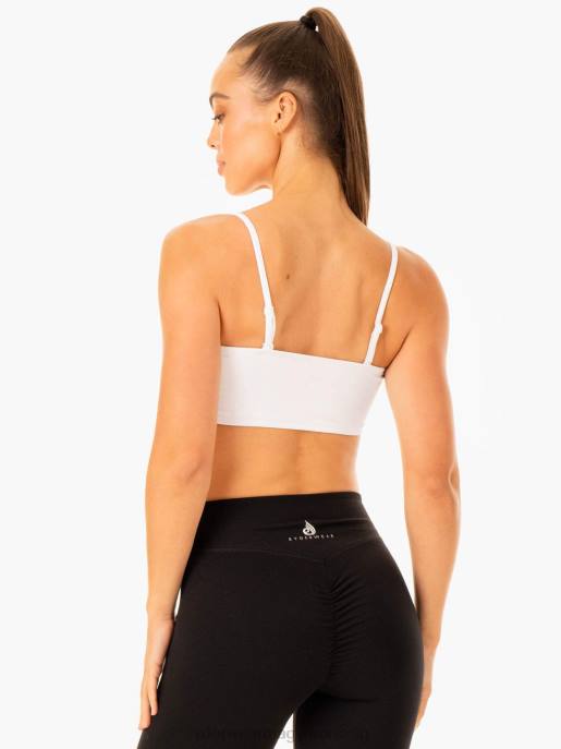 ruházat Ryderwear kabrió bandeau sportmelltartó fehér nők B48F329