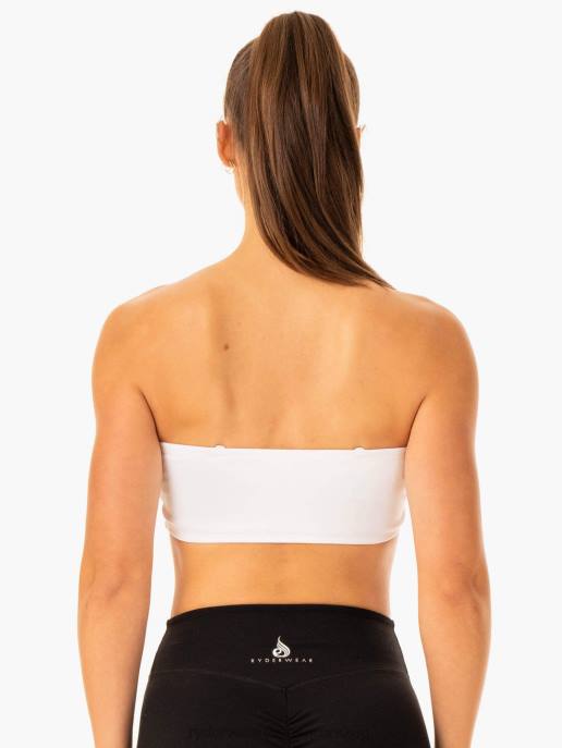 ruházat Ryderwear kabrió bandeau sportmelltartó fehér nők B48F329