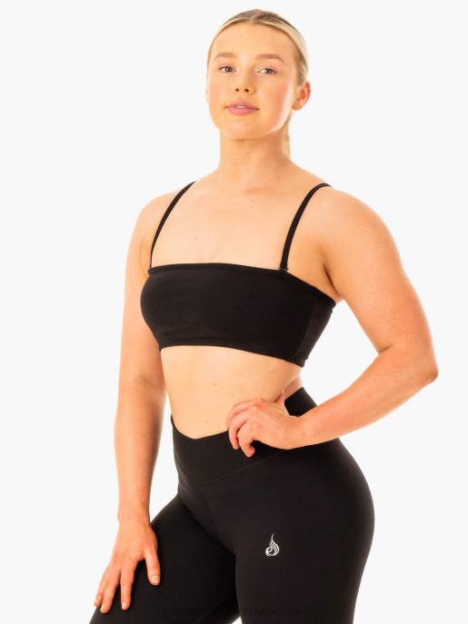 ruházat Ryderwear kabrió bandeau sportmelltartó fekete nők B48F330