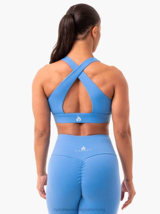 ruházat Ryderwear kapcsok keresztben a sportmelltartón kék nők B48F388