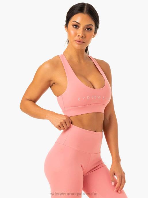 ruházat Ryderwear kapcsok keresztben a sportmelltartón rózsaszín nők B48F389