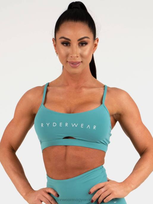 ruházat Ryderwear kapcsos sportmelltartó a zöldeskék nők B48F479