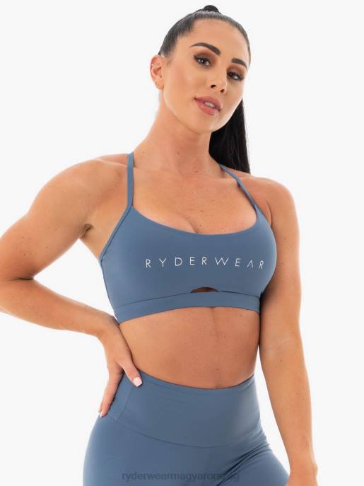 ruházat Ryderwear kapcsos sportmelltartó acél kék nők B48F499