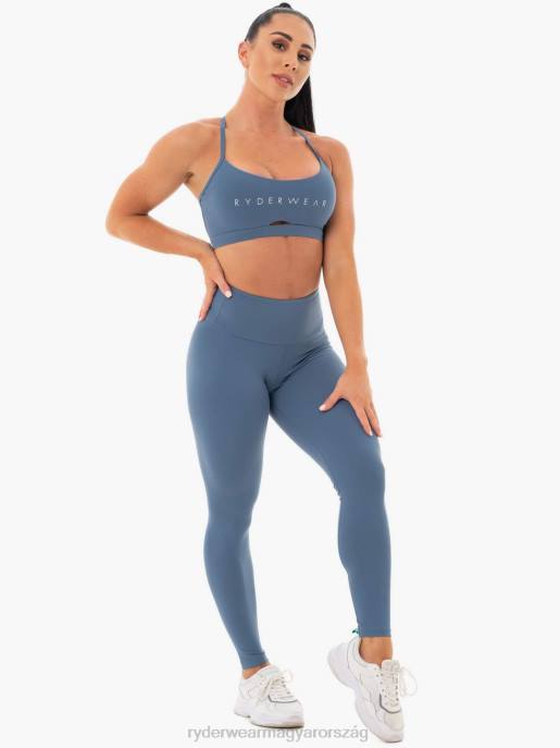 ruházat Ryderwear kapcsos sportmelltartó acél kék nők B48F499