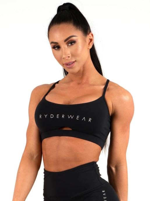 ruházat Ryderwear kapcsos sportmelltartó fekete nők B48F491