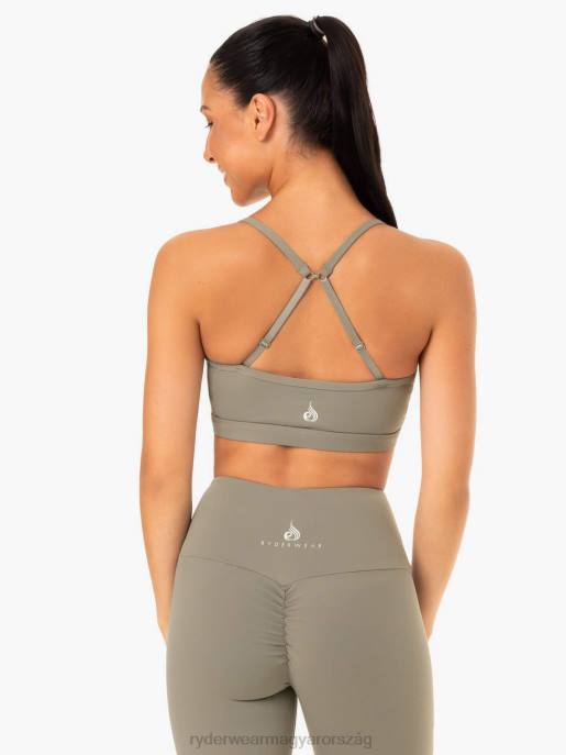 ruházat Ryderwear kapcsos sportmelltartó khaki nők B48F433