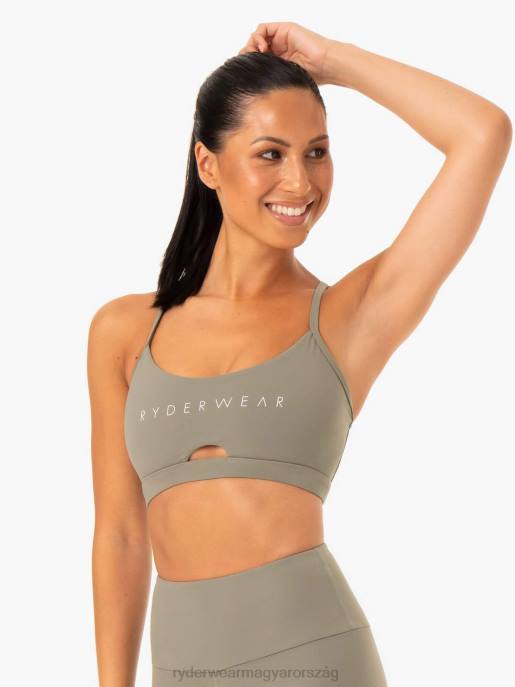 ruházat Ryderwear kapcsos sportmelltartó khaki nők B48F433