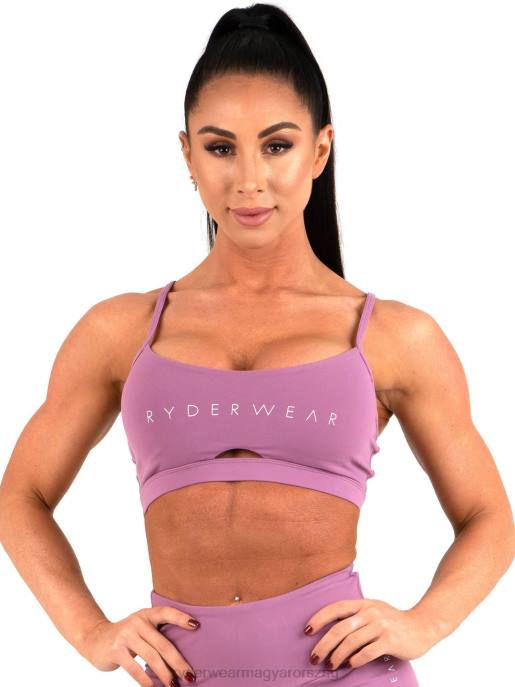 ruházat Ryderwear kapcsos sportmelltartó lila nők B48F480