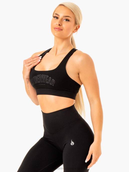 ruházat Ryderwear knockout racer hátsó sportmelltartó fekete nők B48F392