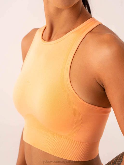ruházat Ryderwear lift varrat nélküli magas nyakú sportmelltartó mangó nők B48F187