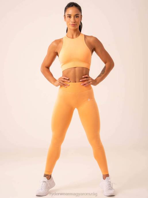 ruházat Ryderwear lift varrat nélküli magas nyakú sportmelltartó mangó nők B48F187