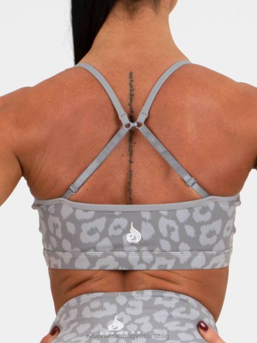 ruházat Ryderwear állati sportmelltartó leopárdszürke nők B48F511