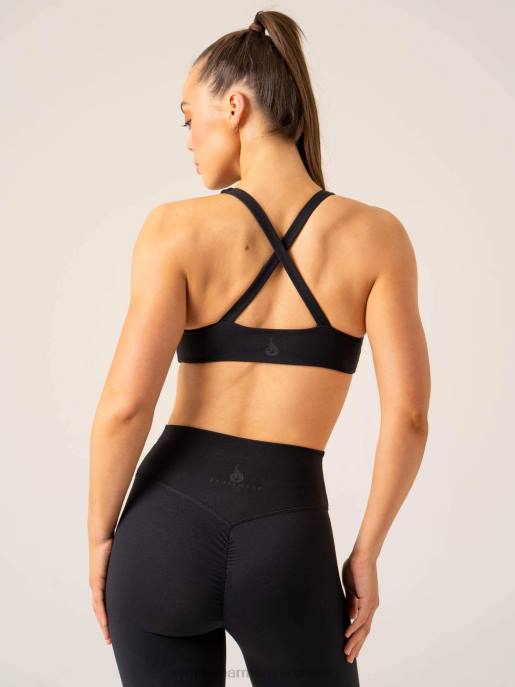 ruházat Ryderwear momentum twist sportmelltartó fekete nők B48F264