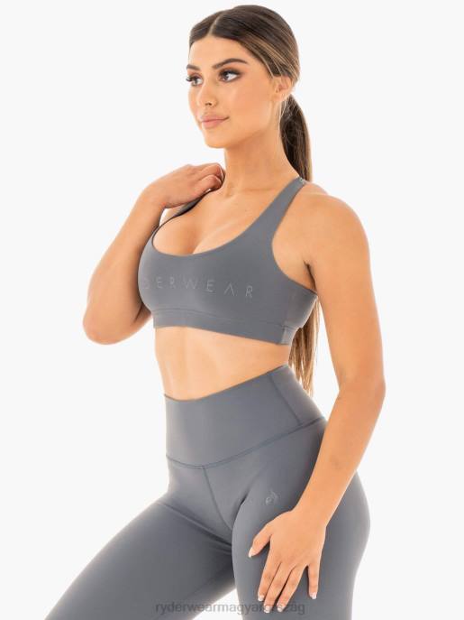 ruházat Ryderwear mozgásos sportmelltartó faszén nők B48F449