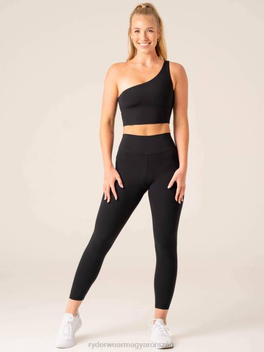 ruházat Ryderwear nkd one shoulder tank melltartó fekete nők B48F233