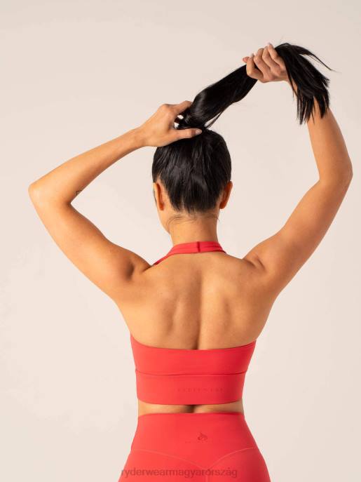 ruházat Ryderwear nkd íves kötőfék sportmelltartó piros nők B48F235