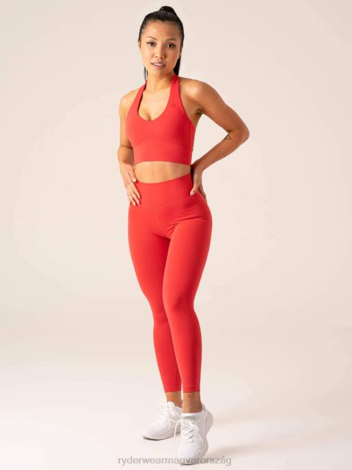 ruházat Ryderwear nkd íves kötőfék sportmelltartó piros nők B48F235