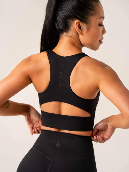 ruházat Ryderwear nkd íves sportmelltartó fekete nők B48F243