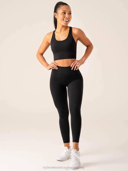 ruházat Ryderwear nkd íves sportmelltartó fekete nők B48F243