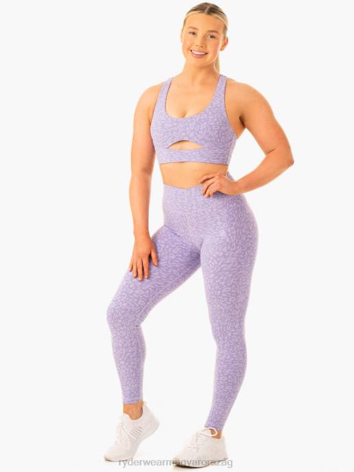 ruházat Ryderwear rotációs sportmelltartó írisz leopárd nők B48F309