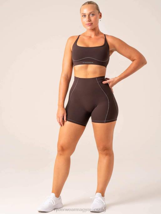 ruházat Ryderwear stride sportmelltartó csokoládé nők B48F230