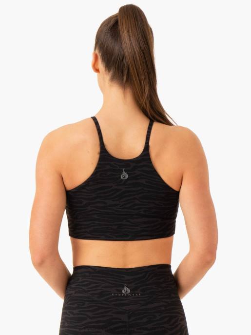ruházat Ryderwear átalakítja a megfordítható sporttermést fekete zebra nők B48F284